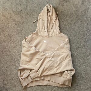 Nike Beige Pullover Hoodie